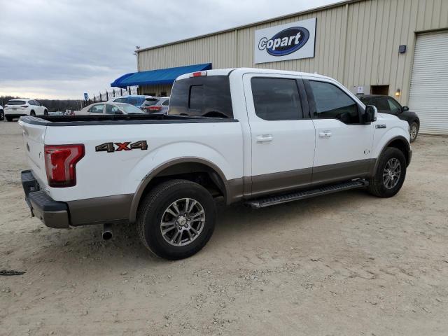 1FTEW1EG1JFA98566 - 2018 FORD F150 SUPER WHITE photo 3