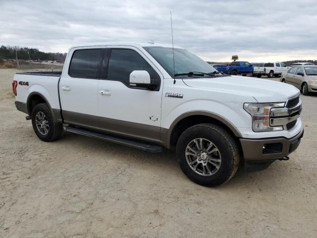 1FTEW1EG1JFA98566 - 2018 FORD F150 SUPER WHITE photo 4