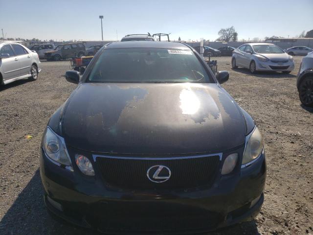 JTHBC96S475003301 - 2007 LEXUS GS 450H BLACK photo 5