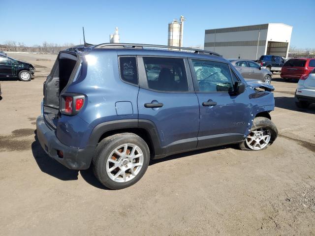 ZACNJAAB2LPL08520 - 2020 JEEP RENEGADE S Mavi foto 3