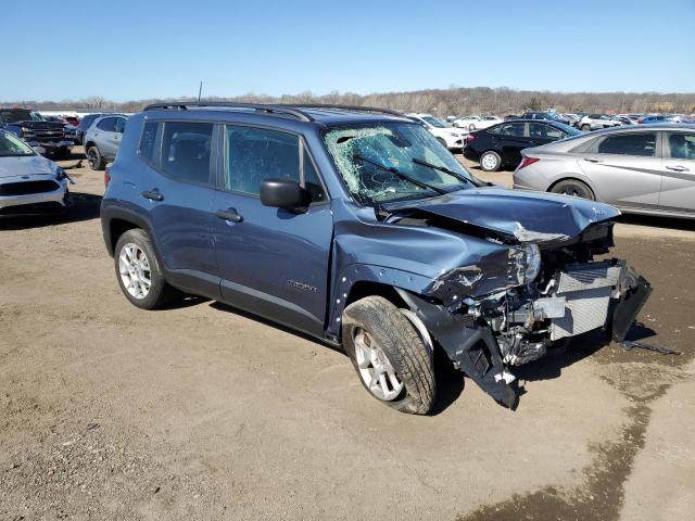 ZACNJAAB2LPL08520 - 2020 JEEP RENEGADE S Mavi foto 4