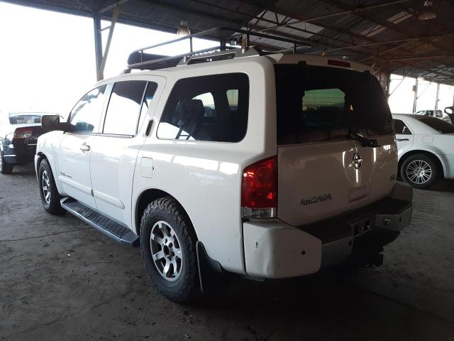 5N1AA08BX6N730335 - 2006 NISSAN ARMADA SE WHITE photo 3