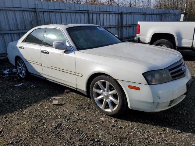 JNKAY41E23M006084 - 2003 INFINITI M45 WHITE photo 4