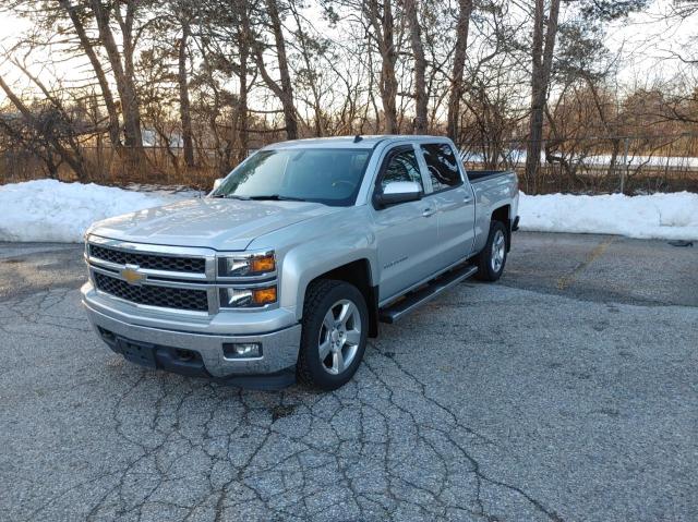 3GCUKREC8EG111238 - 2014 CHEVROLET SILVERADO SILVER photo 2