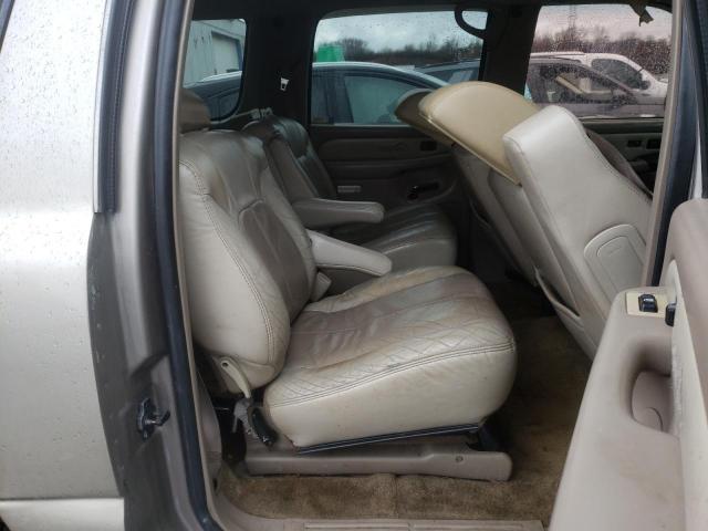 1GKFK66U91J303764 - 2001 GMC DENALI XL TAN photo 6