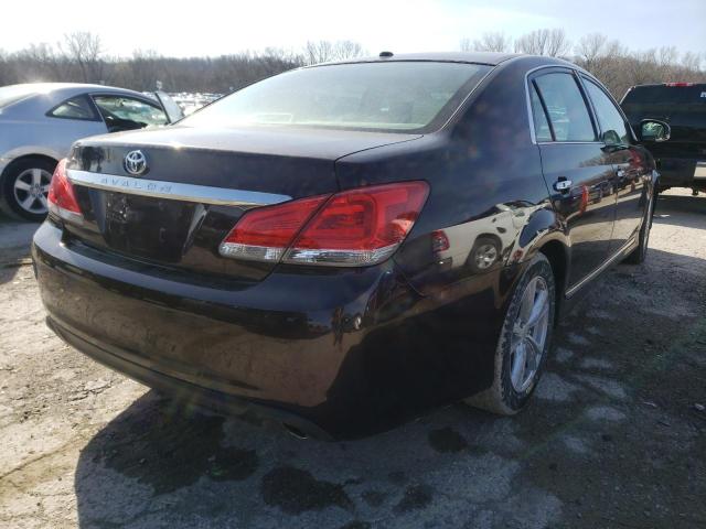 4T1BK3DB9BU406043 - 2011 TOYOTA AVALON BAS 勃艮第红 照片 4