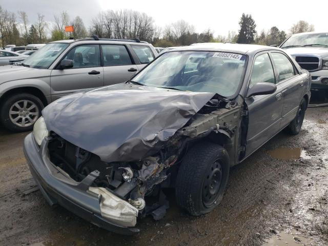 1YVGF22C225277913 - 2002 MAZDA 626 GRAY photo 2