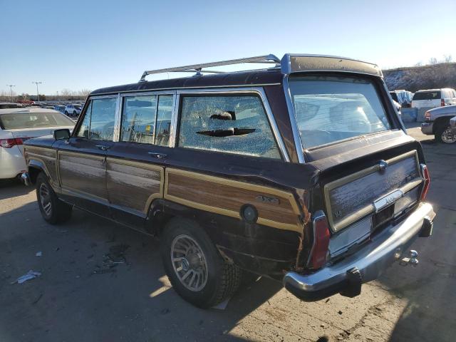 1JCNJ15U0JT093461 - 1988 JEEP WAGONEER BROWN photo 2