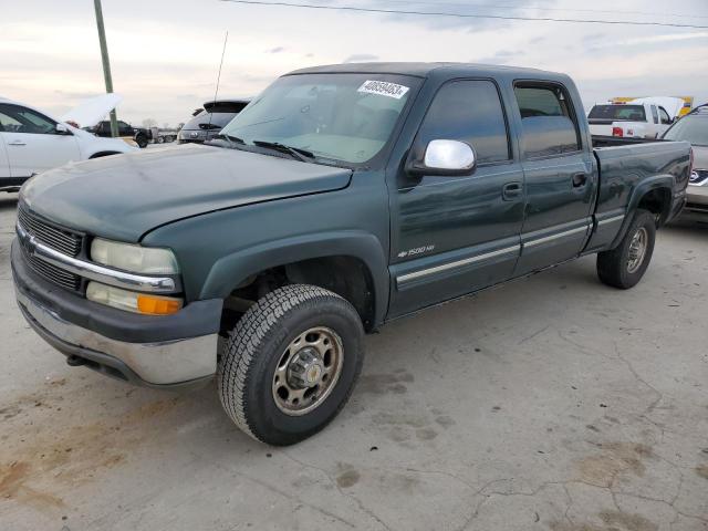 1GCGC13U72F161861 - 2002 CHEVROLET SILVERADO GREEN photo 1