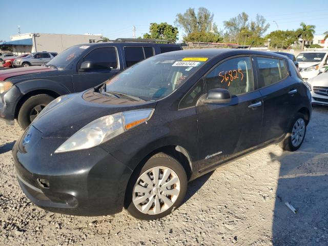 1N4AZ0CP9DC412365 - 2013 NISSAN LEAF S BLACK photo 1