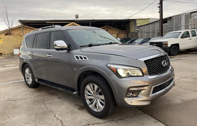 JN8AZ2NE2G9125098 - 2016 INFINITI QX80 GRAY photo 1