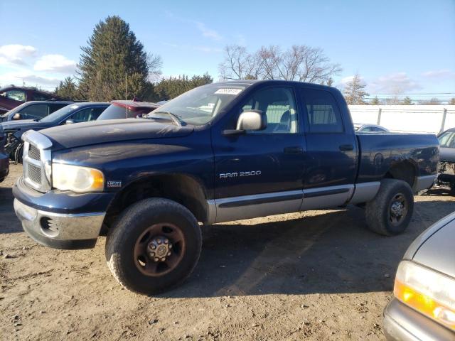 1D7KU28D73J570467 - 2003 DODGE RAM 2500 S BLUE photo 1