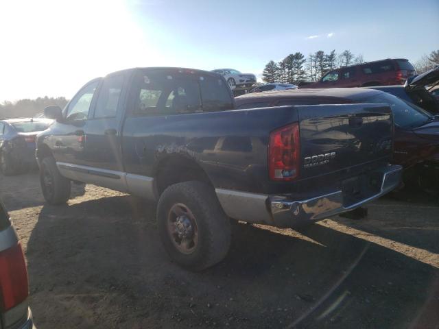 1D7KU28D73J570467 - 2003 DODGE RAM 2500 S BLUE photo 2