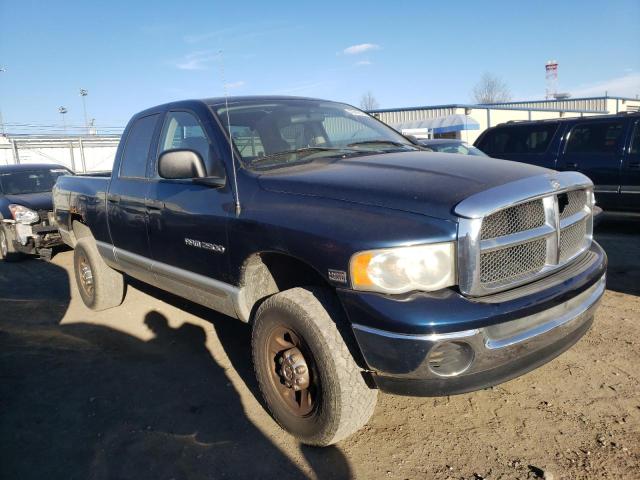 1D7KU28D73J570467 - 2003 DODGE RAM 2500 S BLUE photo 4