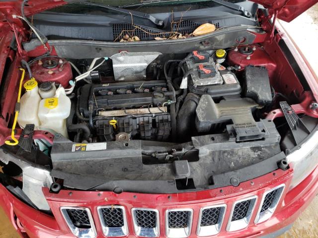 1C4NJCBA6FD262407 - 2015 JEEP COMPASS SP BURGUNDY photo 7