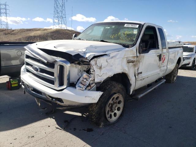 1FTWX31P56EA52660 - 2006 FORD F350 SRW S WHITE photo 2