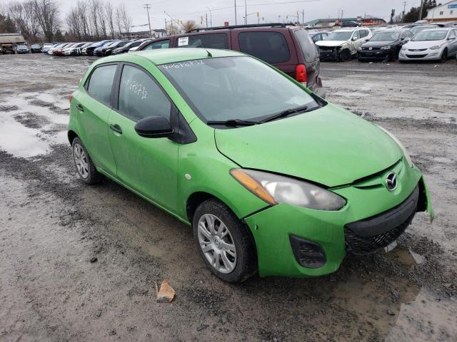 JM1DE1KY4D0165146 - 2013 MAZDA MAZDA2 GREEN photo 1