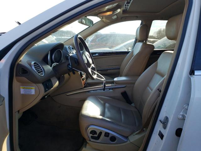 4JGBB8GB3AA535114 - 2010 MERCEDES-BENZ ML 350 4MA WHITE photo 7