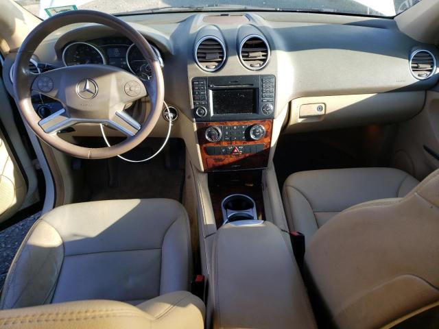 4JGBB8GB3AA535114 - 2010 MERCEDES-BENZ ML 350 4MA WHITE photo 8