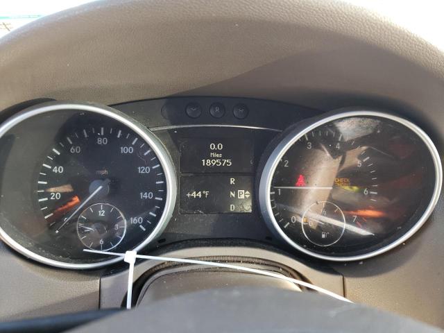 4JGBB8GB3AA535114 - 2010 MERCEDES-BENZ ML 350 4MA WHITE photo 9