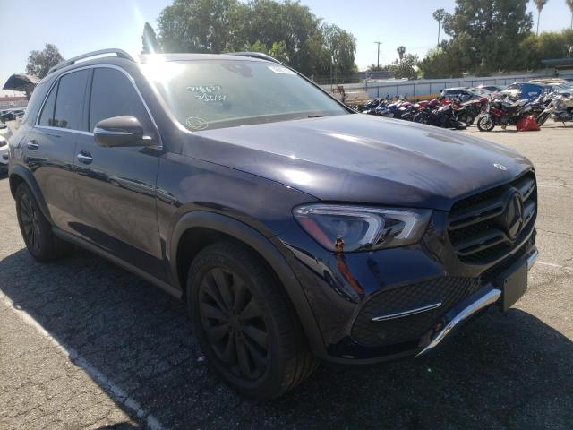 4JGFB4KB1MA548482 - 2021 MERCEDES-BENZ GLE 350 4M BLUE photo 1