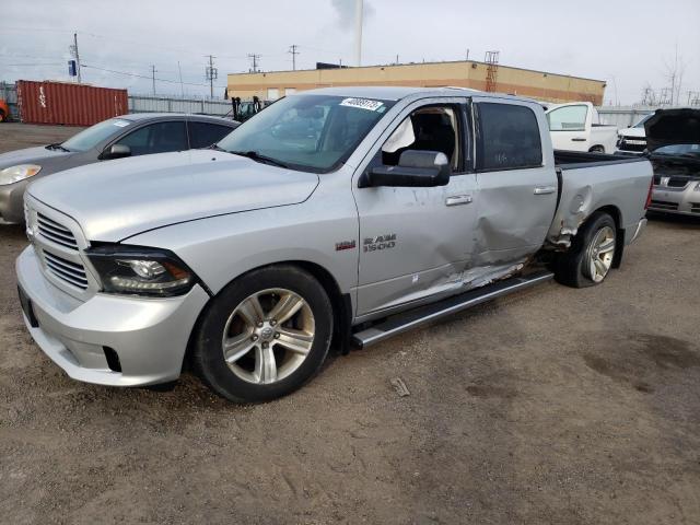 1C6RR7MT5HS817658 - 2017 RAM 1500 SPORT SILVER photo 1