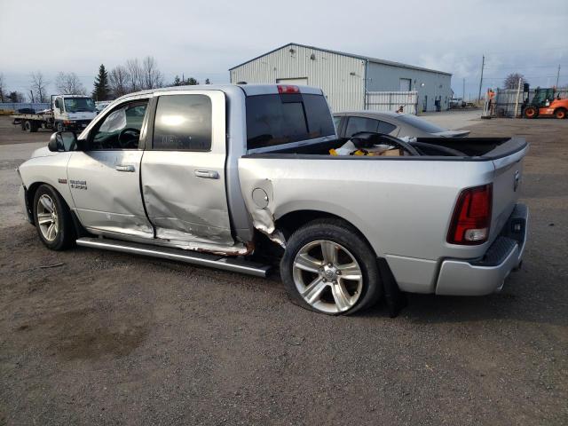 1C6RR7MT5HS817658 - 2017 RAM 1500 SPORT SILVER photo 2