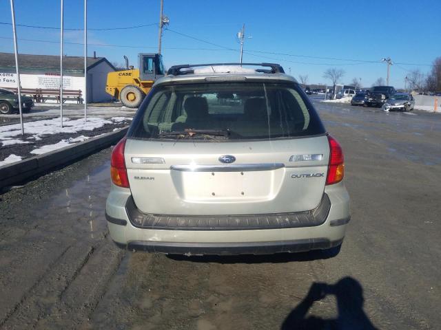 4S4BP61C277323382 - 2007 SUBARU LEGACY OUT SILVER photo 6