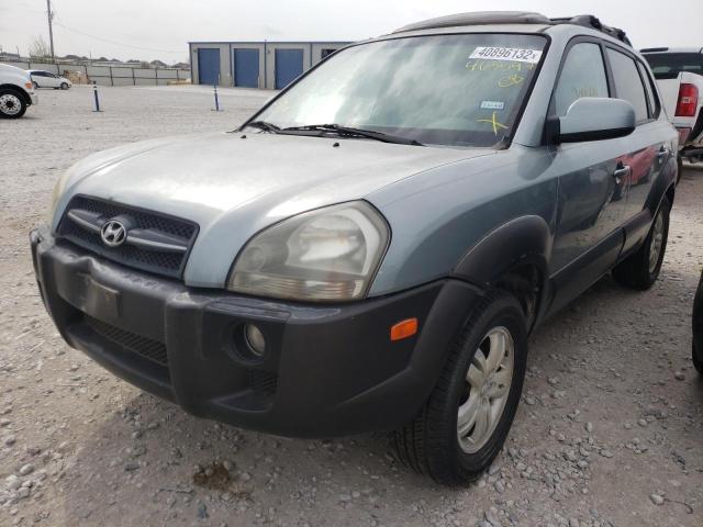 KM8JN12D56U463597 - 2006 HYUNDAI TUCSON SILVER photo 2