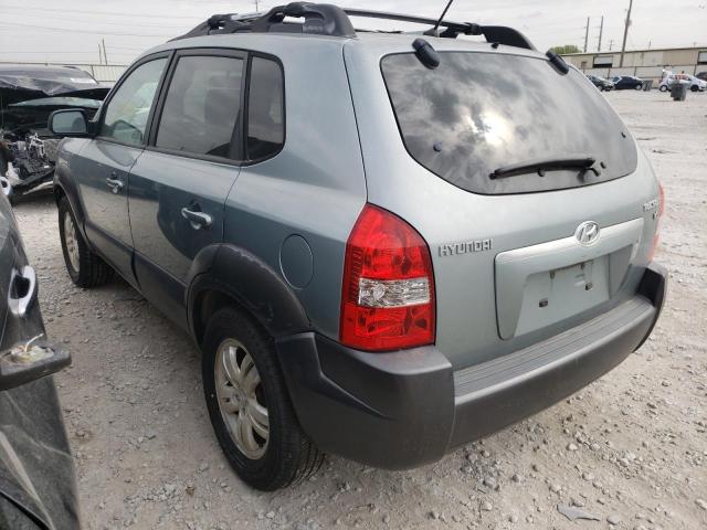 KM8JN12D56U463597 - 2006 HYUNDAI TUCSON SILVER photo 3