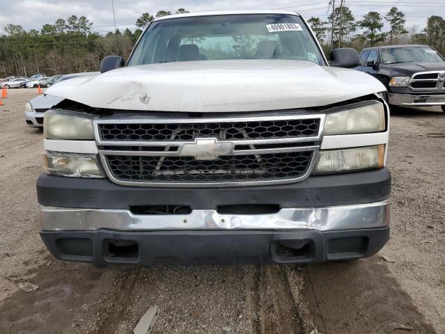 1GCHC29U76E236815 - 2006 CHEVROLET SILVERADO WHITE photo 5