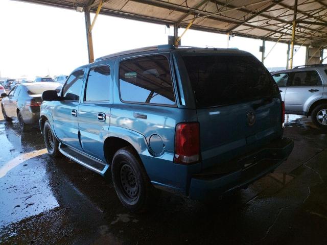 1GYEK63N53R165661 - 2003 CADILLAC ESCALADE L BLUE photo 2