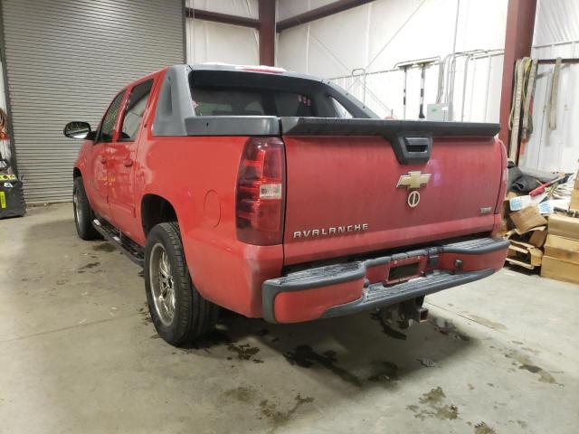 3GNEC12027G316576 - 2007 CHEVROLET AVALANCHE RED photo 3