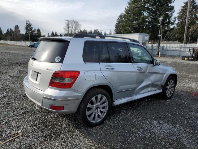 WDCGG8HB5AF493410 - 2010 MERCEDES-BENZ GLK 350 4M SILVER photo 3