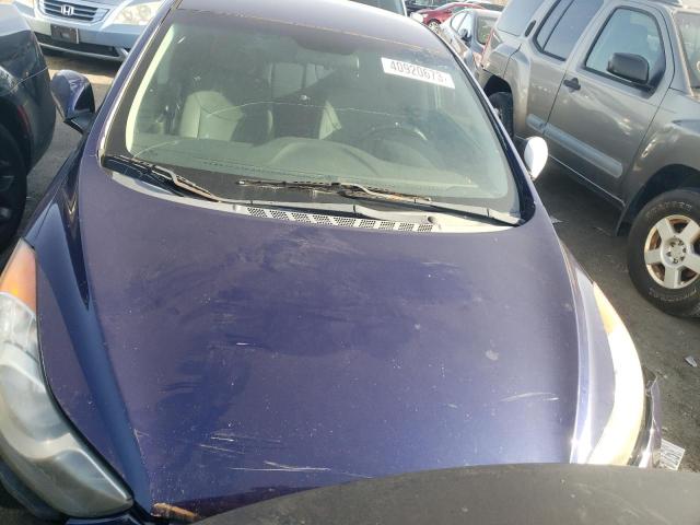 5NPDH4AE5BH006412 - 2011 HYUNDAI ELANTRA GL BLUE photo 5