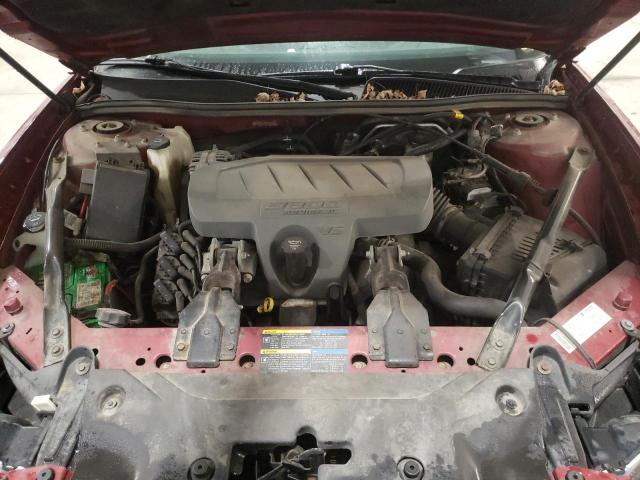2G4WD582181286258 - 2008 BUICK LACROSSE C RED photo 7