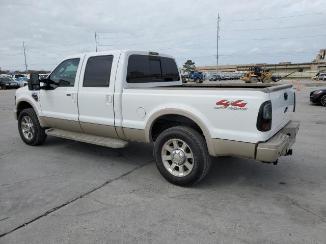 1FTSW21R48EE07964 - 2008 FORD F250 SUPER WHITE photo 2