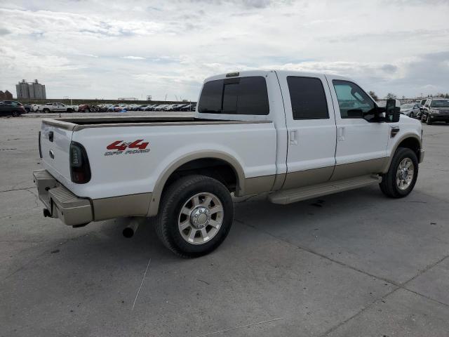 1FTSW21R48EE07964 - 2008 FORD F250 SUPER WHITE photo 3