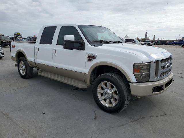 1FTSW21R48EE07964 - 2008 FORD F250 SUPER WHITE photo 4