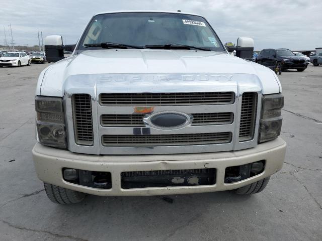 1FTSW21R48EE07964 - 2008 FORD F250 SUPER WHITE photo 5