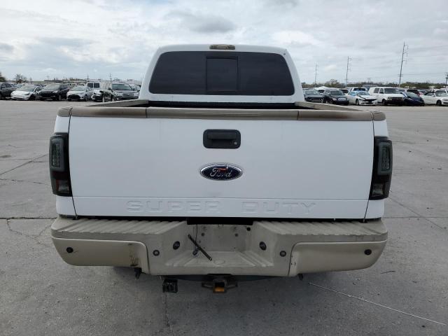 1FTSW21R48EE07964 - 2008 FORD F250 SUPER WHITE photo 6