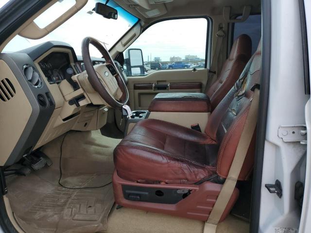 1FTSW21R48EE07964 - 2008 FORD F250 SUPER WHITE photo 7