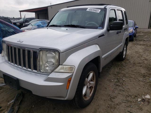 1J8GP58K48W230140 - 2008 JEEP LIBERTY SILVER photo 2