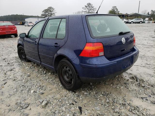 9BWFL61J054034957 - 2005 VOLKSWAGEN GOLF GL BLUE photo 3