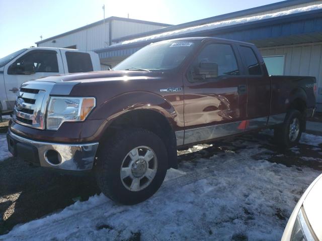 1FTFX1EV6AFD81898 - 2010 FORD F150 SUPER MAROON photo 1