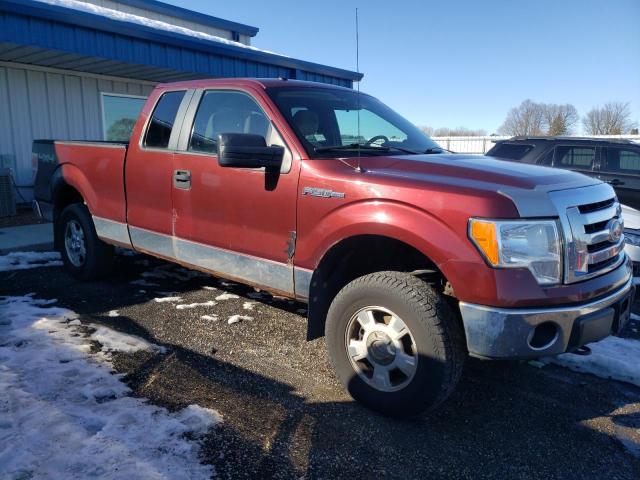 1FTFX1EV6AFD81898 - 2010 FORD F150 SUPER MAROON photo 4