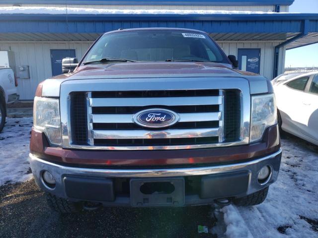 1FTFX1EV6AFD81898 - 2010 FORD F150 SUPER MAROON photo 5