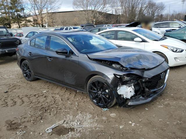 JM1BPBAY4M1334262 - 2021 MAZDA 3 GRAY photo 4