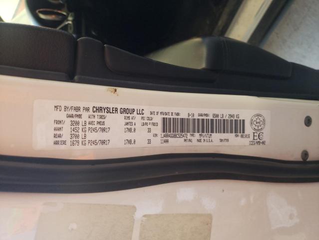 1J4RR4GG8BC525472 - 2011 JEEP GRAND CHER WHITE photo 13