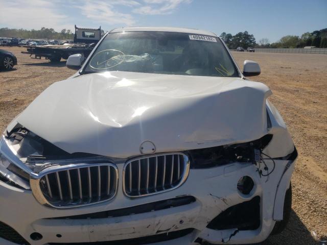 5UXXW5C50F0E87647 - 2015 BMW X4 XDRIVE3 WHITE photo 7